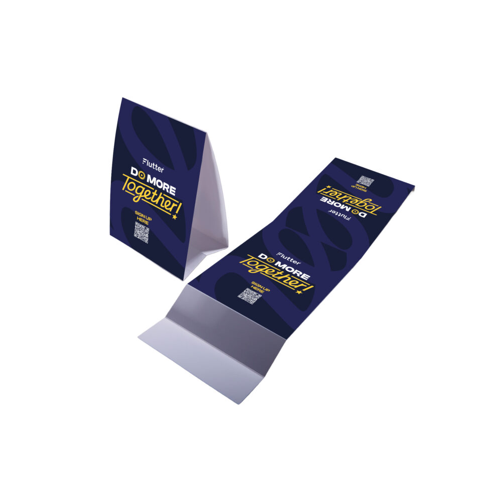 A5 Table Tent Cards