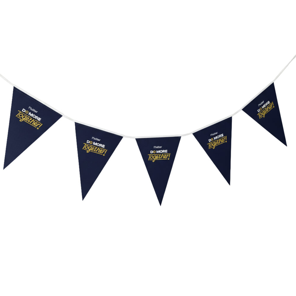Triangular Bunting - 25 x 5 Metres